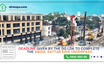 Deadline given by the DG LDA to complete the Abdul Sattar Edhi Underpass (Firdous Market Underpass)