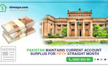 Pakistan maintains current account surplus for fifth straight month