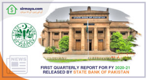 First Quarterly Report for FY 2020-21 released by State Bank of Pakistan