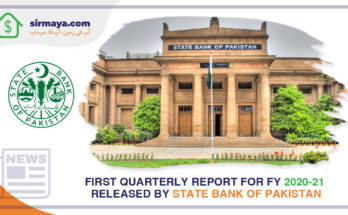 First Quarterly Report for FY 2020-21 released by State Bank of Pakistan