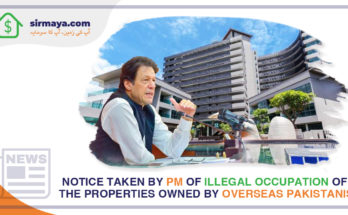 Notice taken by PM of illegal occupation of the properties owned by Overseas Pakistanis