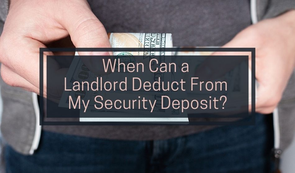 security deposit