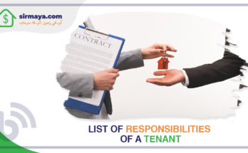 Responsibilities of a Tenant